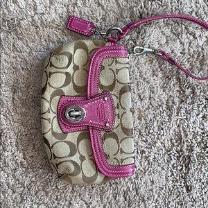 Coach wristlet